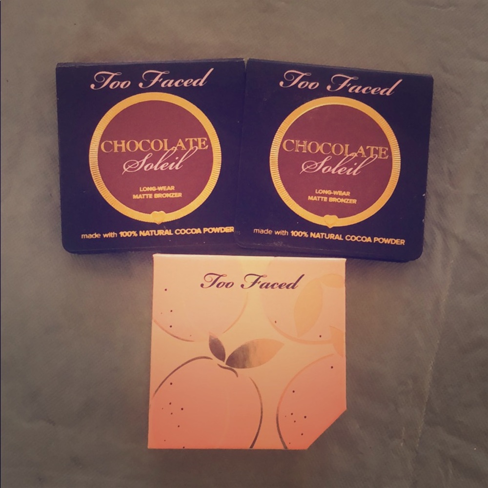 Too faced bronzer, highlight and blush duo